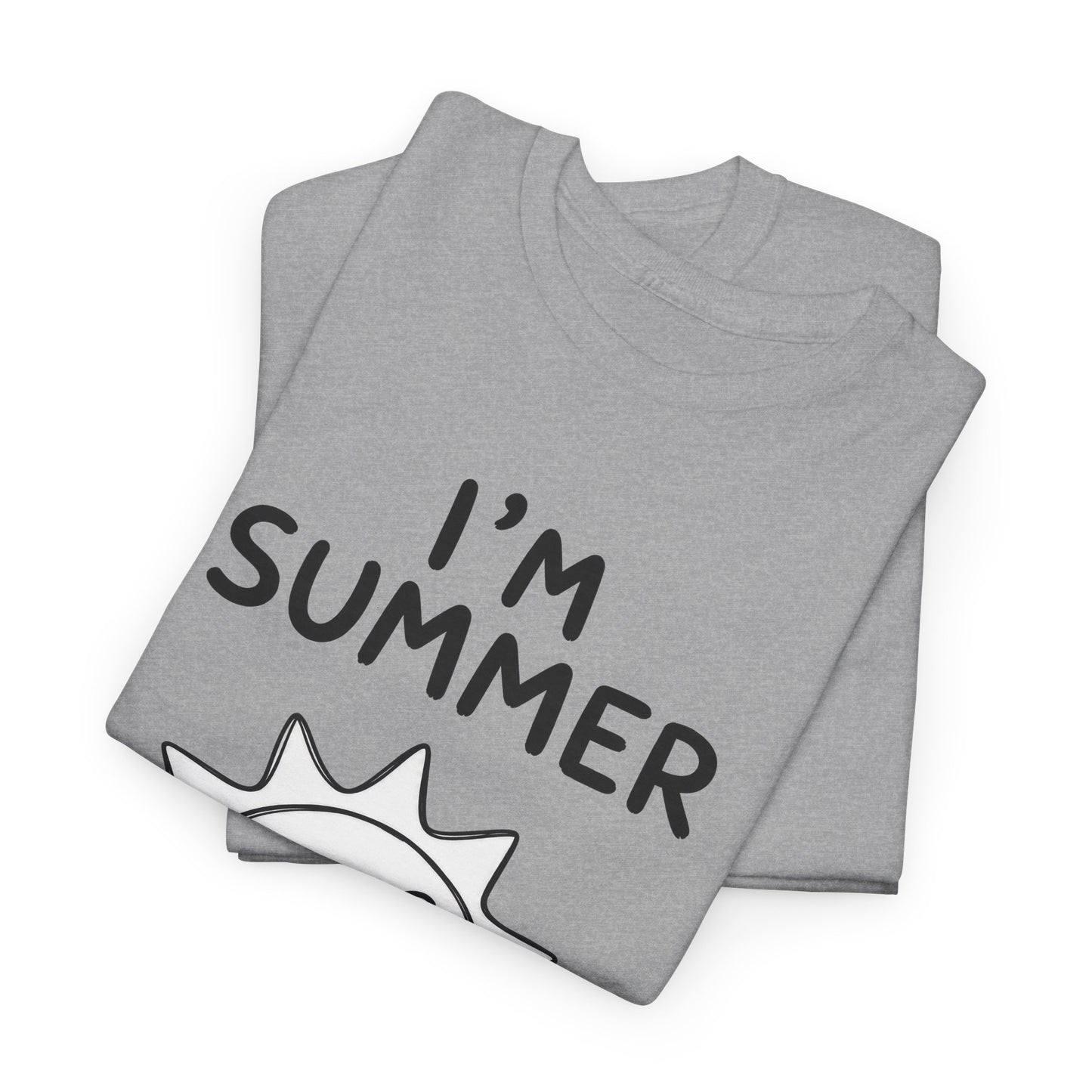 Cotton T-Shirt Unisex - I'm summer