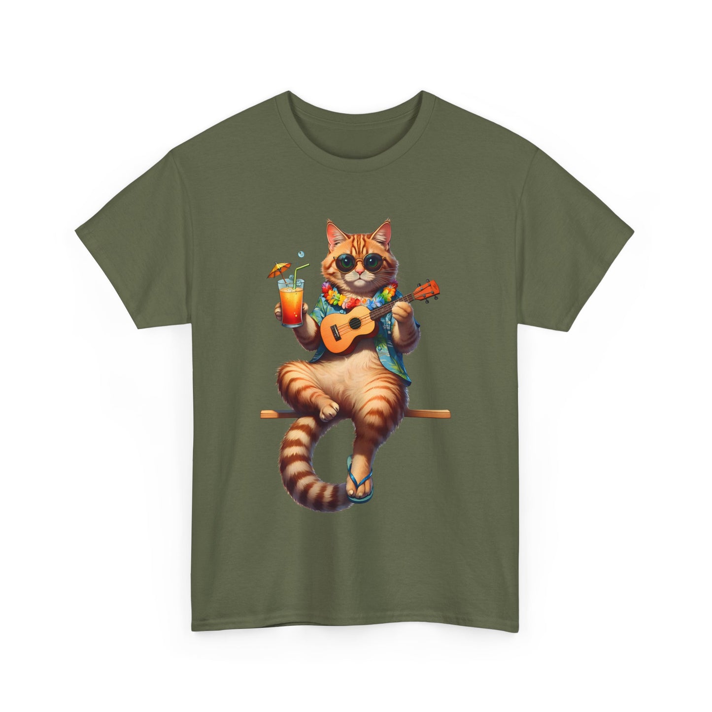 Unisex T-Shirt - Hawaii Cat