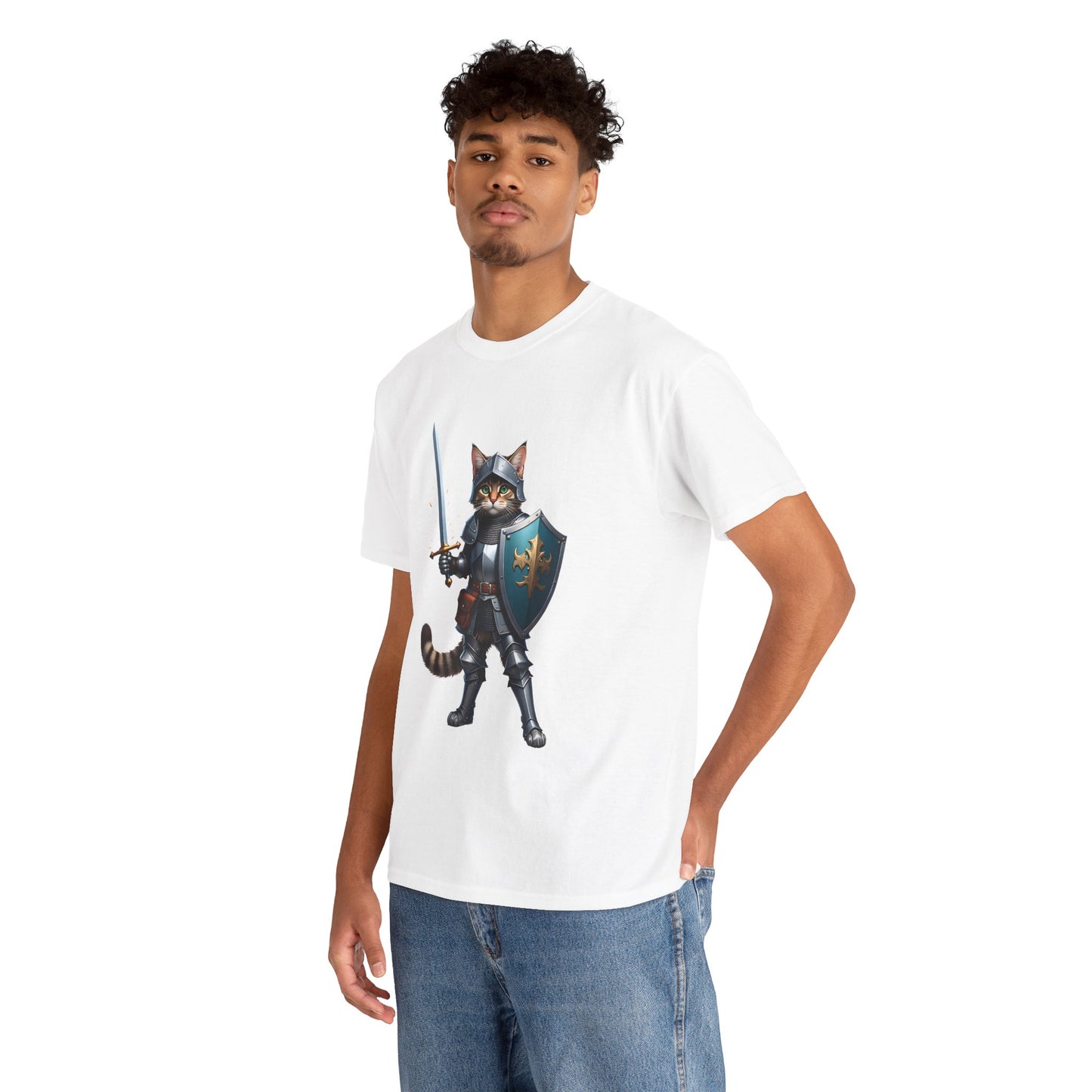 Unisex T-Shirt - Knight Cat