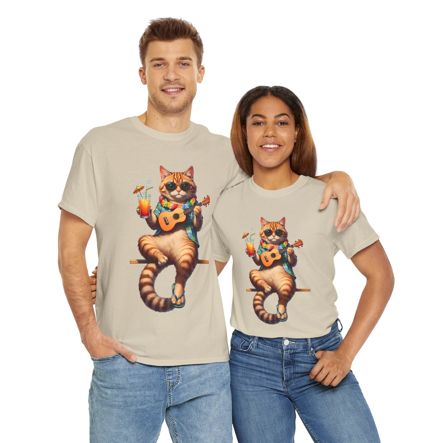 Unisex T-Shirt - Hawaii Cat
