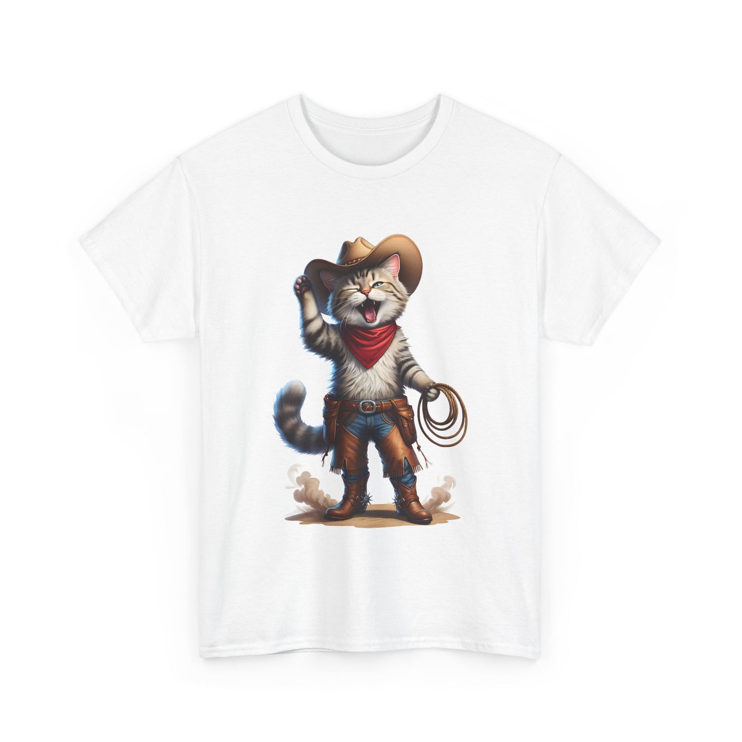 Unisex T-Shirt - Cowboy Cat