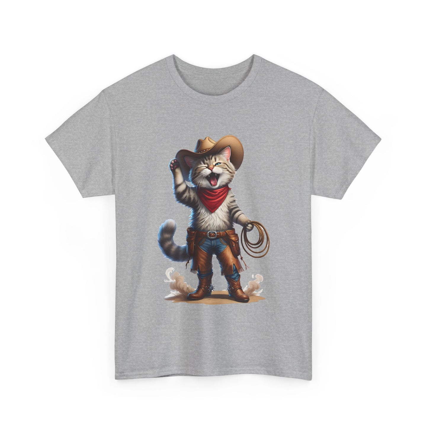 Unisex T-Shirt - Cowboy Cat