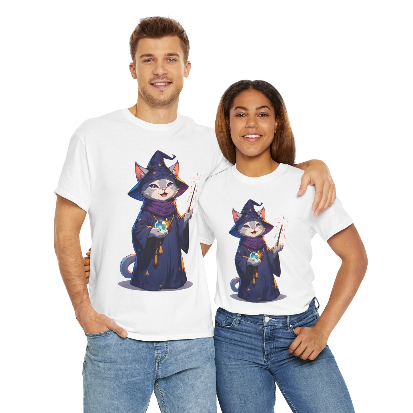 Unisex T-Shirt - Magic Cat