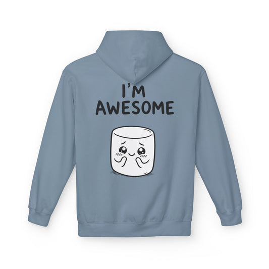 Softstyle Fleece Hoodie Unisex - I'm awesome