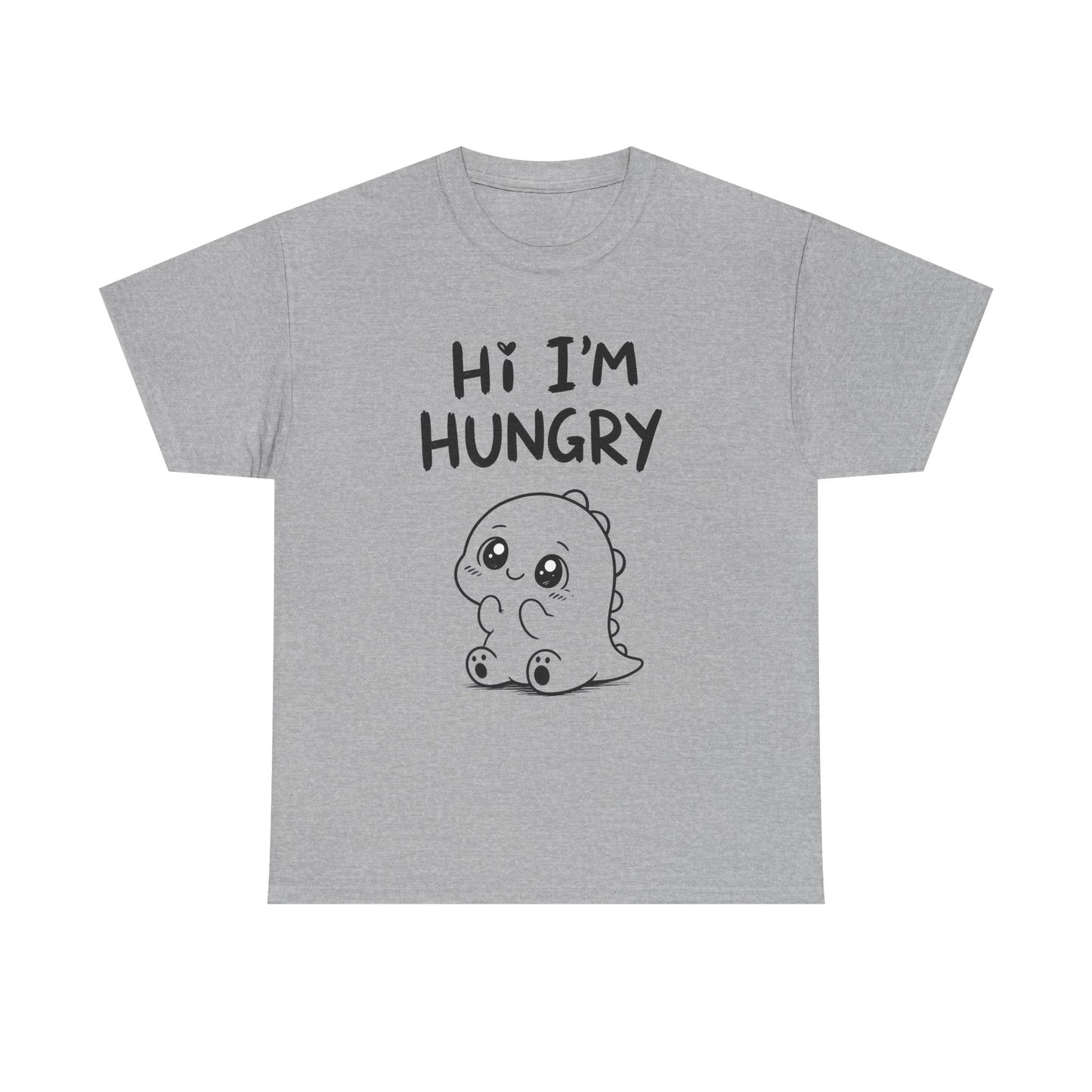 Baumwolle T-Shirt Unisex  - Hi I'm hungry