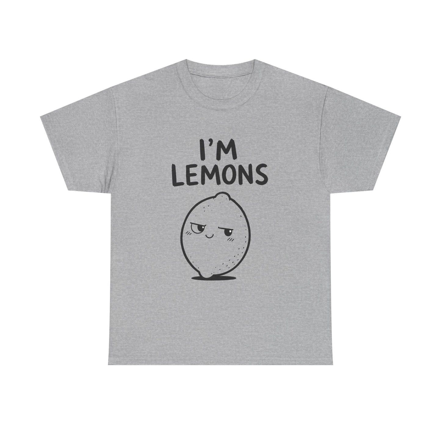 Cotton T-Shirt Unisex - I'm lemons