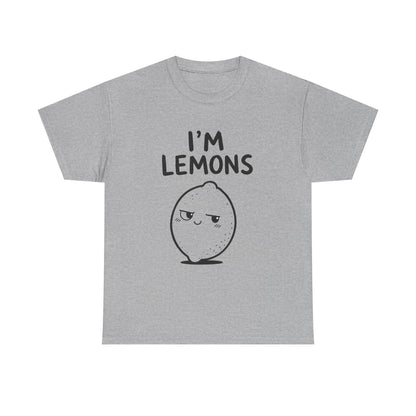 Cotton T-Shirt Unisex - I'm lemons