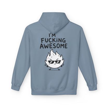 Softstyle Fleece Hoodie Unisex - I'm f*cking awesome