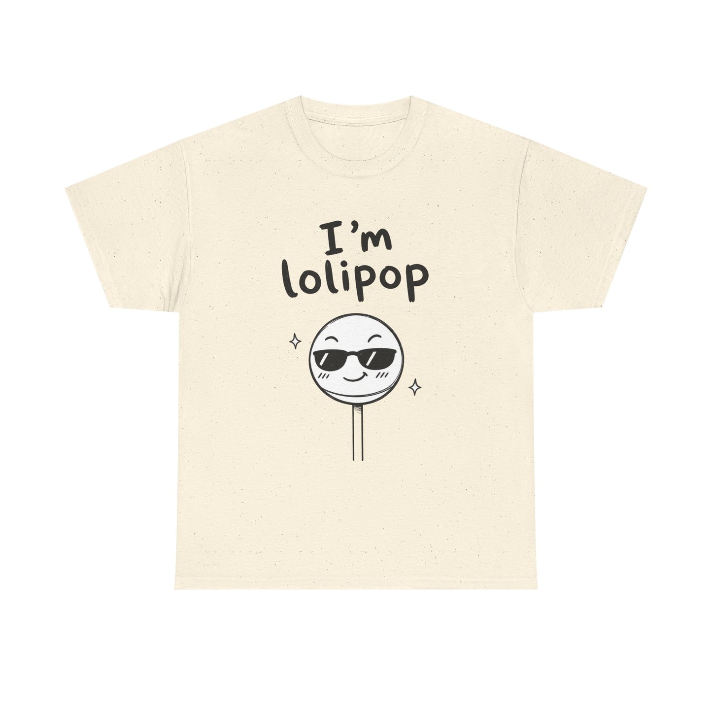 Cotton T-shirt Unisex - I'm lollipop