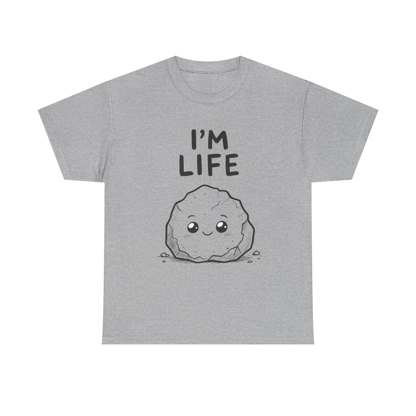 Cotton T-shirt Unisex - I'm life