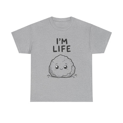 Cotton T-shirt Unisex - I'm life