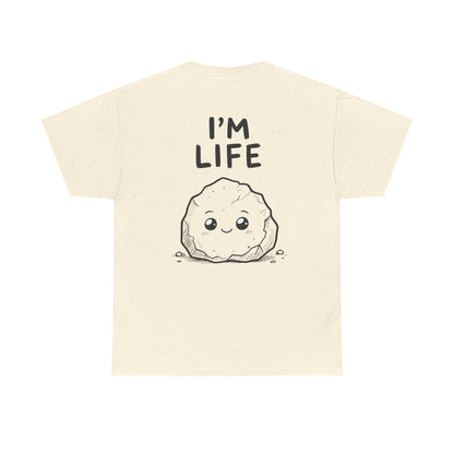 Baumwolle T-Shirt Unisex  - I'm life (backprint)