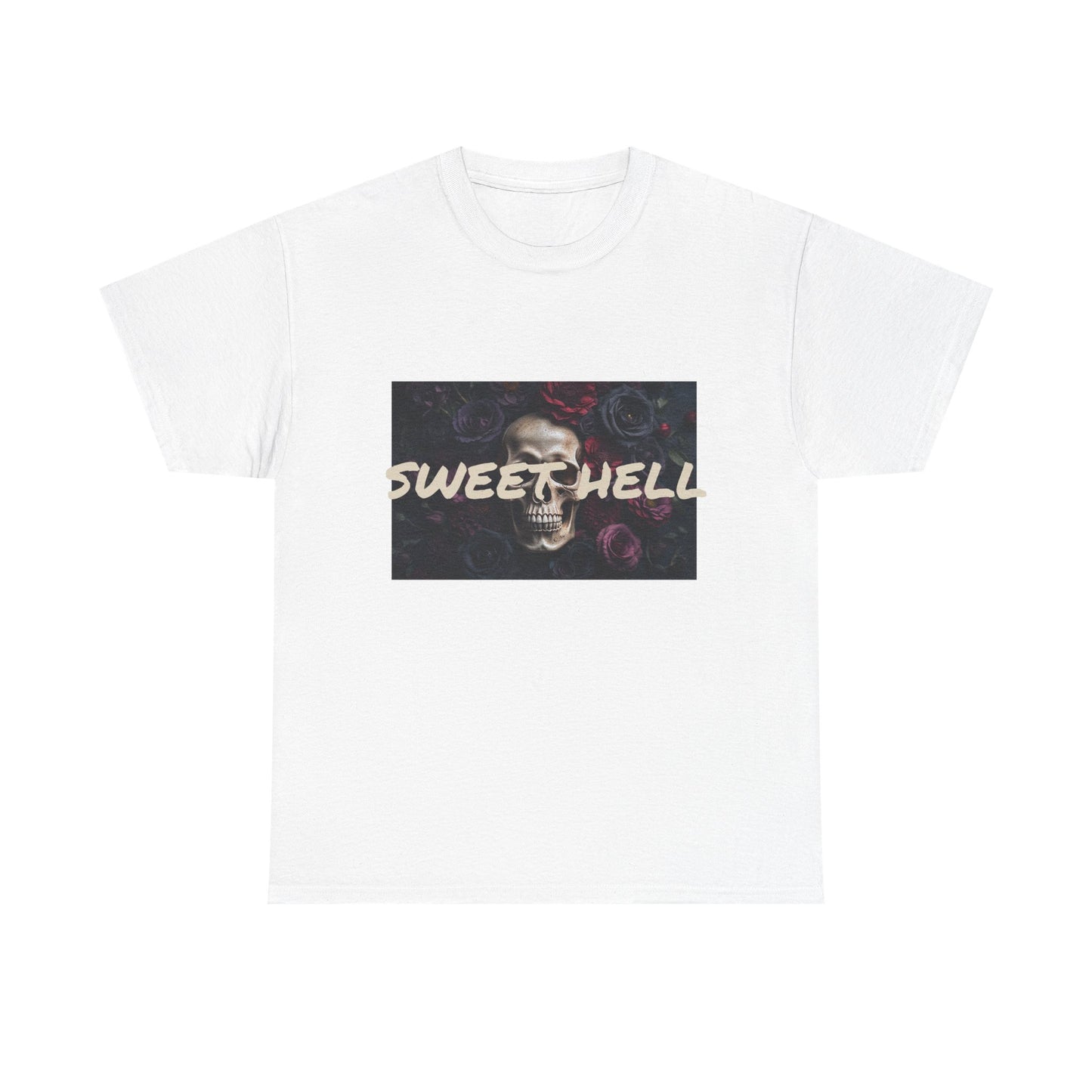 Sweet Hell Skull Unisex Heavy Cotton Tee