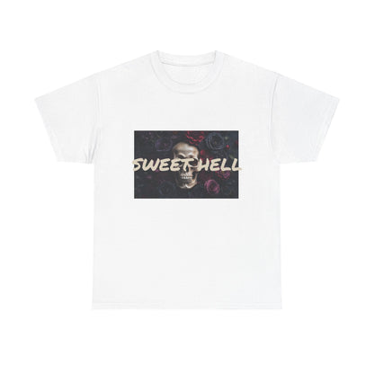Sweet Hell Skull Unisex Heavy Cotton Tee