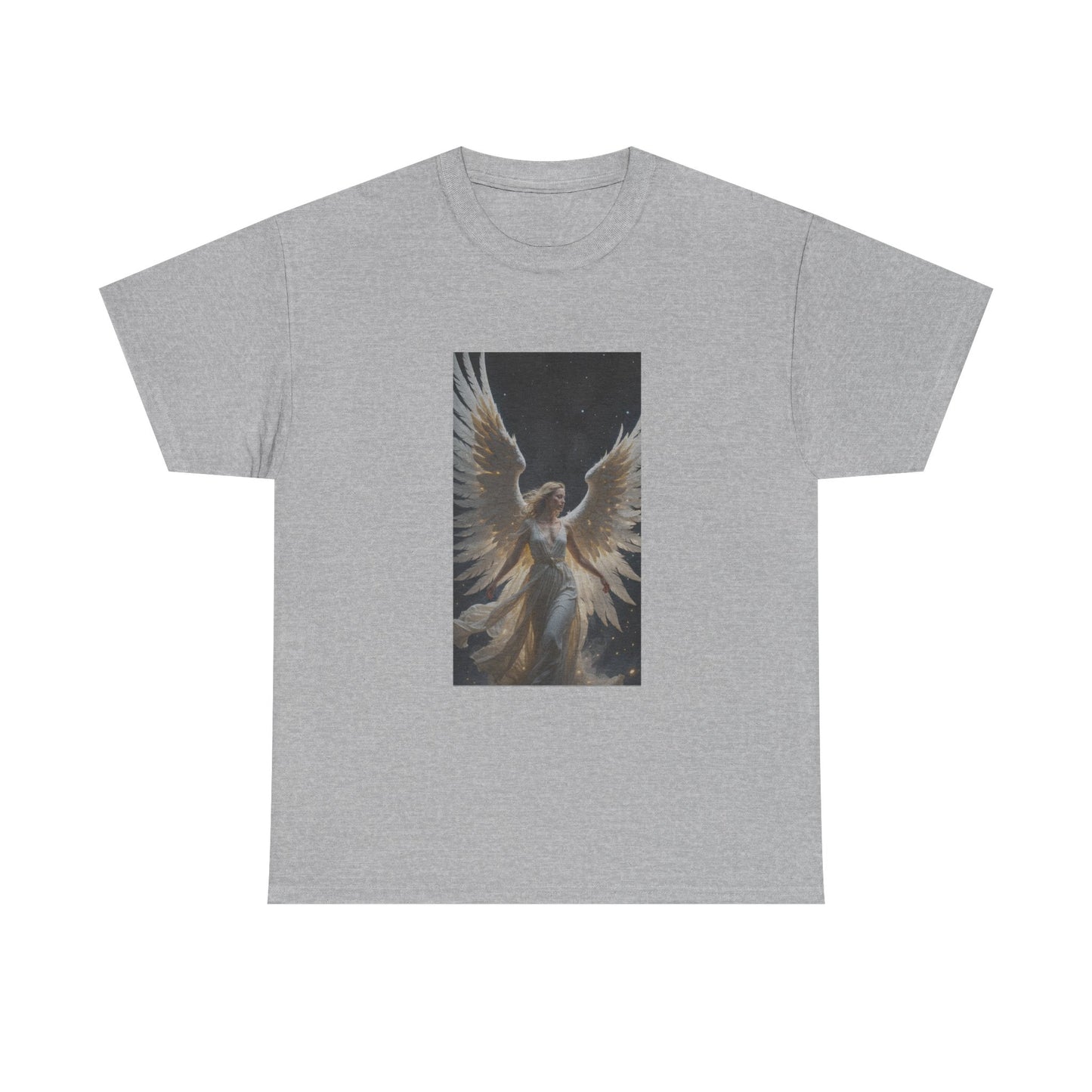 Angel number 3 Unisex Heavy Cotton Tee