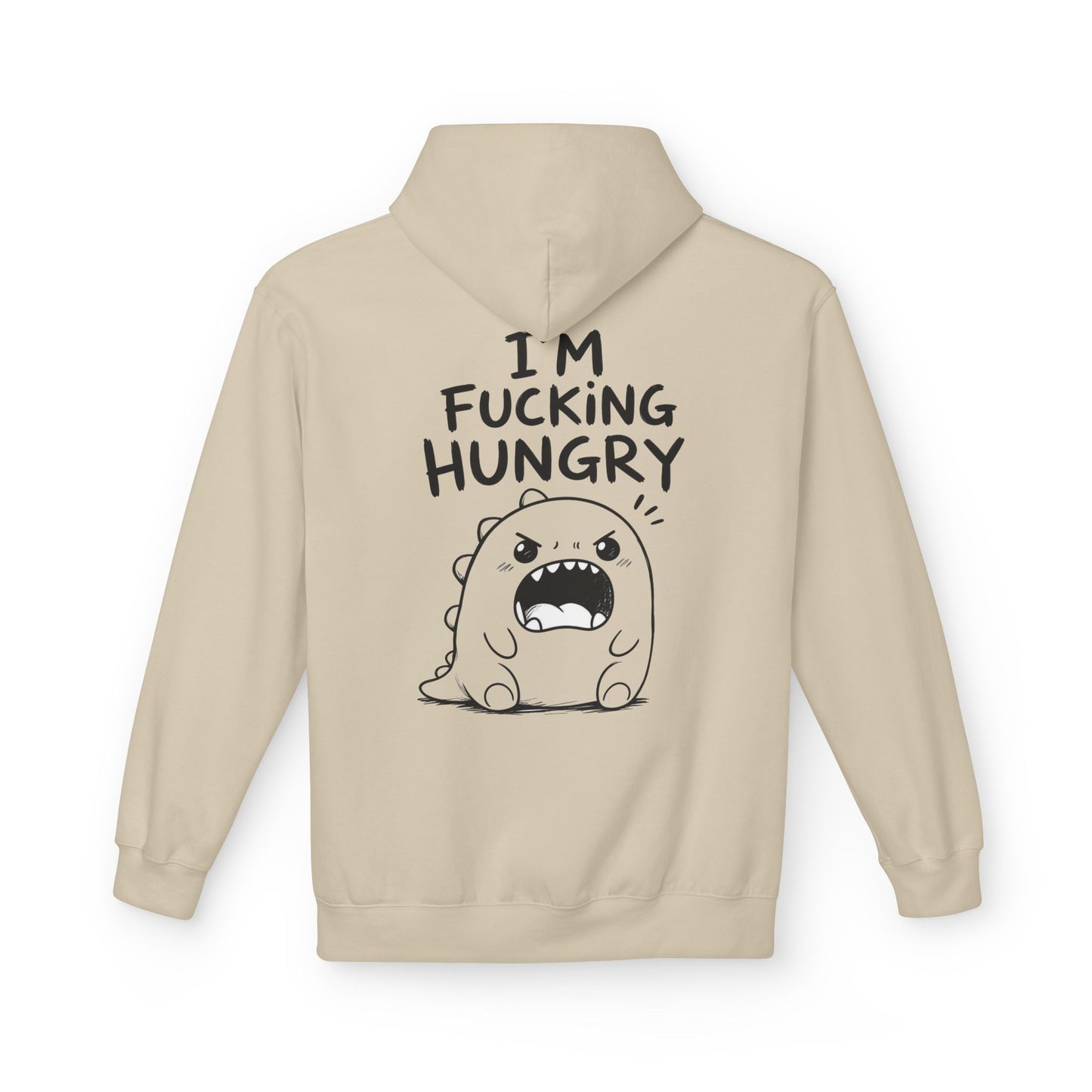 Softstyle Fleece Hoodie Unisex - I'm effing hungry