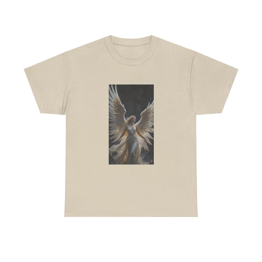 Angel number 3 Unisex Heavy Cotton Tee