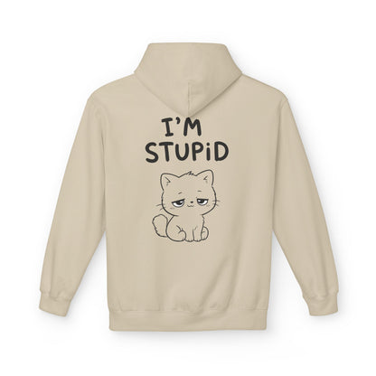 Softstyle Fleece Hoodie Unisex - I'm stupid