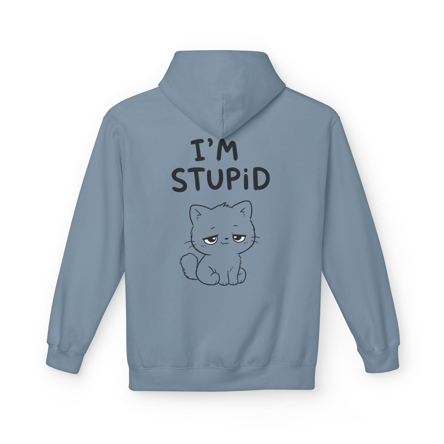 Softstyle Fleece Hoodie Unisex - I'm stupid