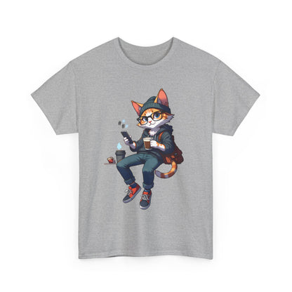 Unisex T-Shirt - Nerd Cat