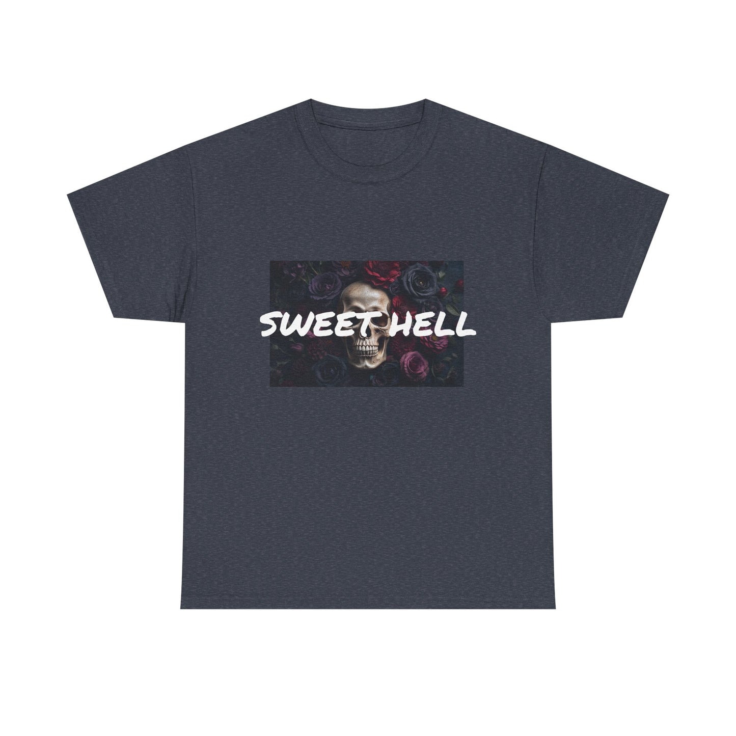 Sweet Hell Skull Unisex Heavy Cotton Tee