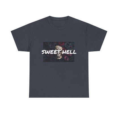 Sweet Hell Skull Unisex Heavy Cotton Tee