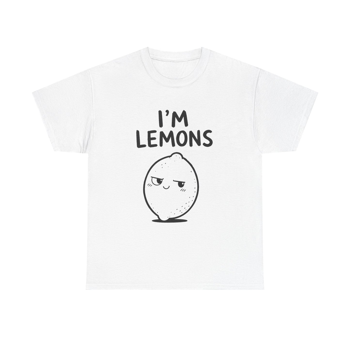 Cotton T-Shirt Unisex - I'm lemons