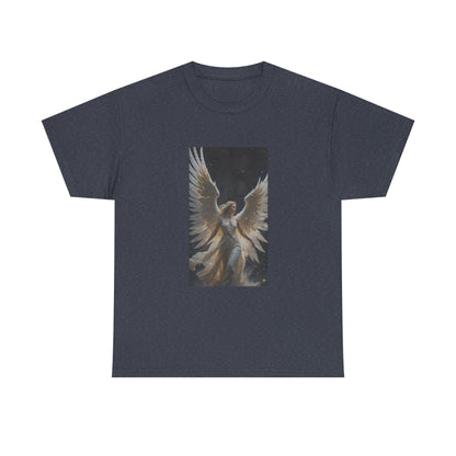 Angel number 3 Unisex Heavy Cotton Tee