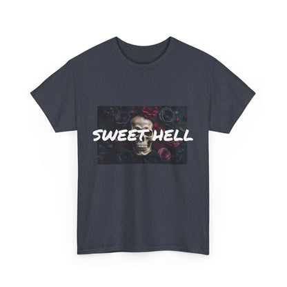 Sweet Hell Skull Unisex Heavy Cotton Tee