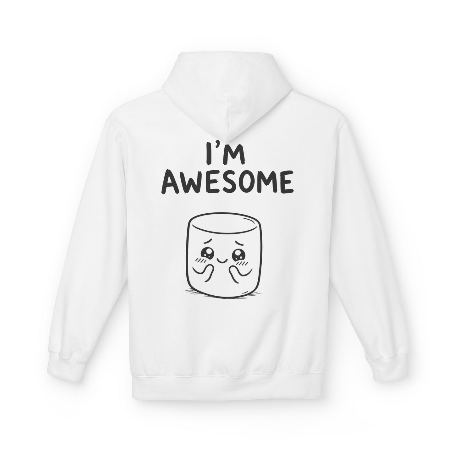 Softstyle Fleece Hoodie Unisex - I'm Awesome