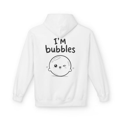 Softstyle Fleece Hoodie Unisex - I'm bubbles