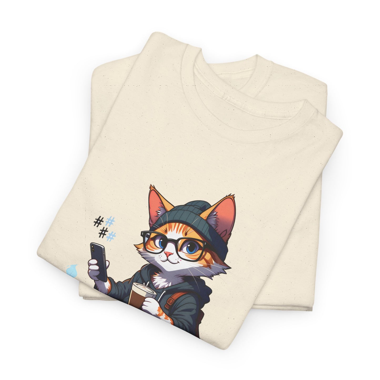 Unisex T-Shirt - Nerd Cat