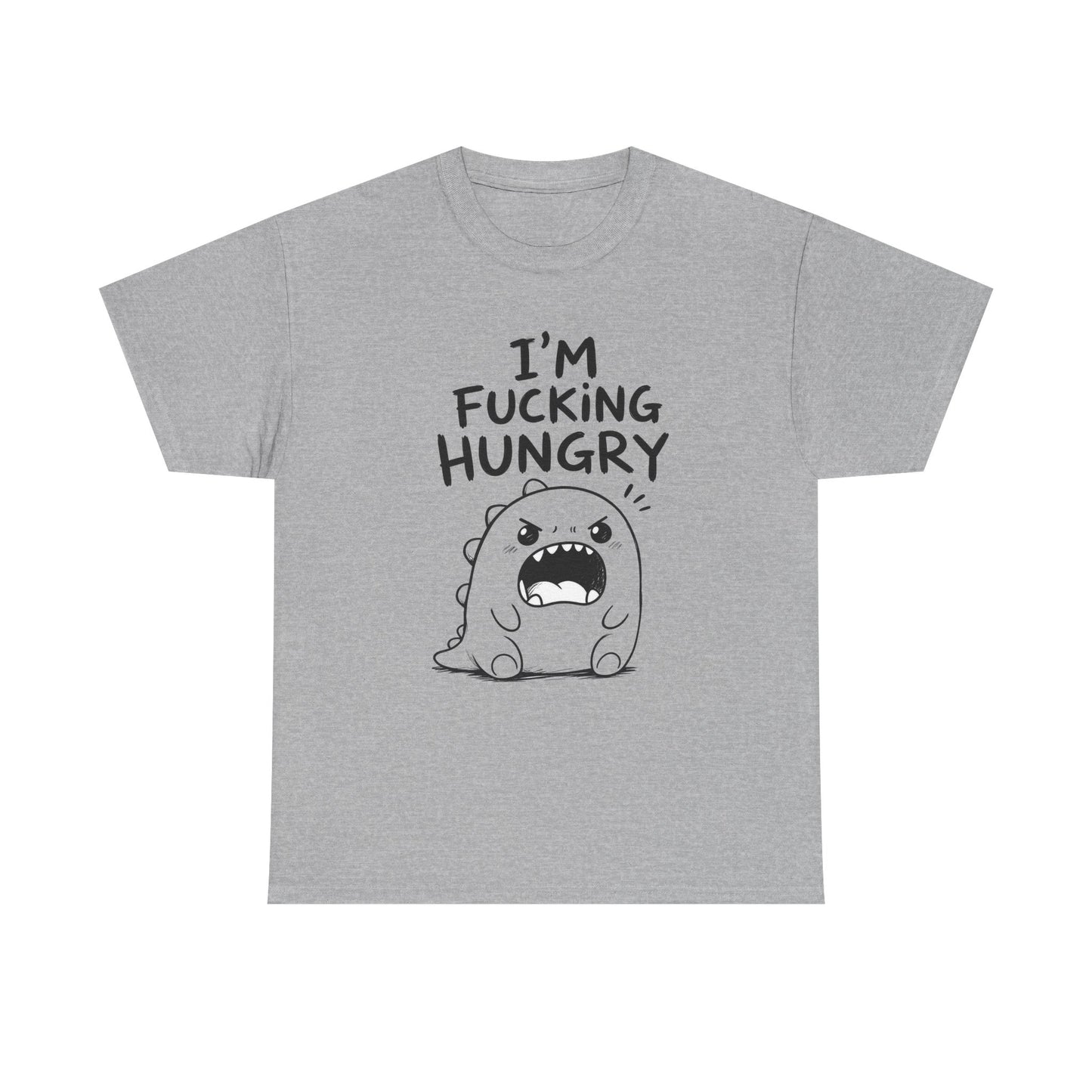 Cotton T-Shirt Unisex - I'm f*cking hungry