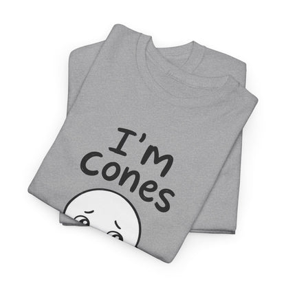 Cotton T-Shirt Unisex - I'm cones
