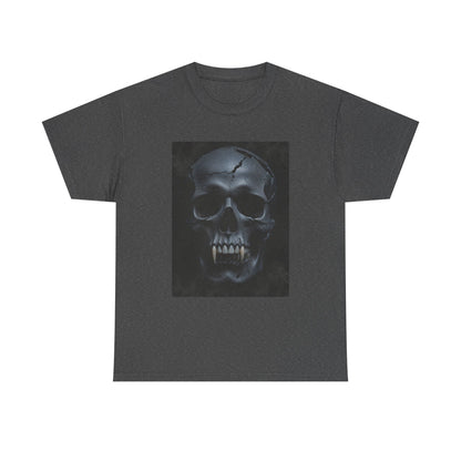 Vampire Skull Unisex Heavy Cotton Tee