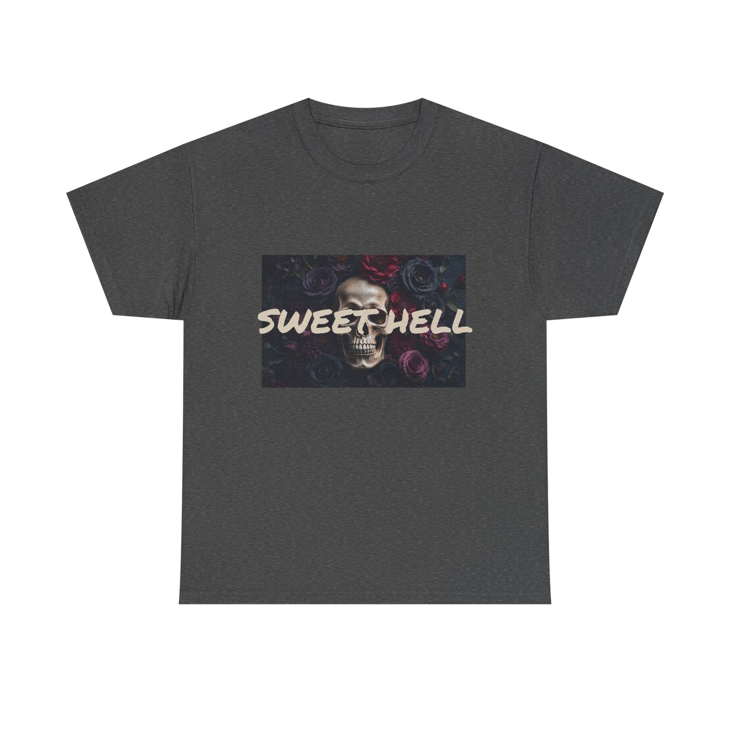 Sweet Hell Skull Unisex Heavy Cotton Tee