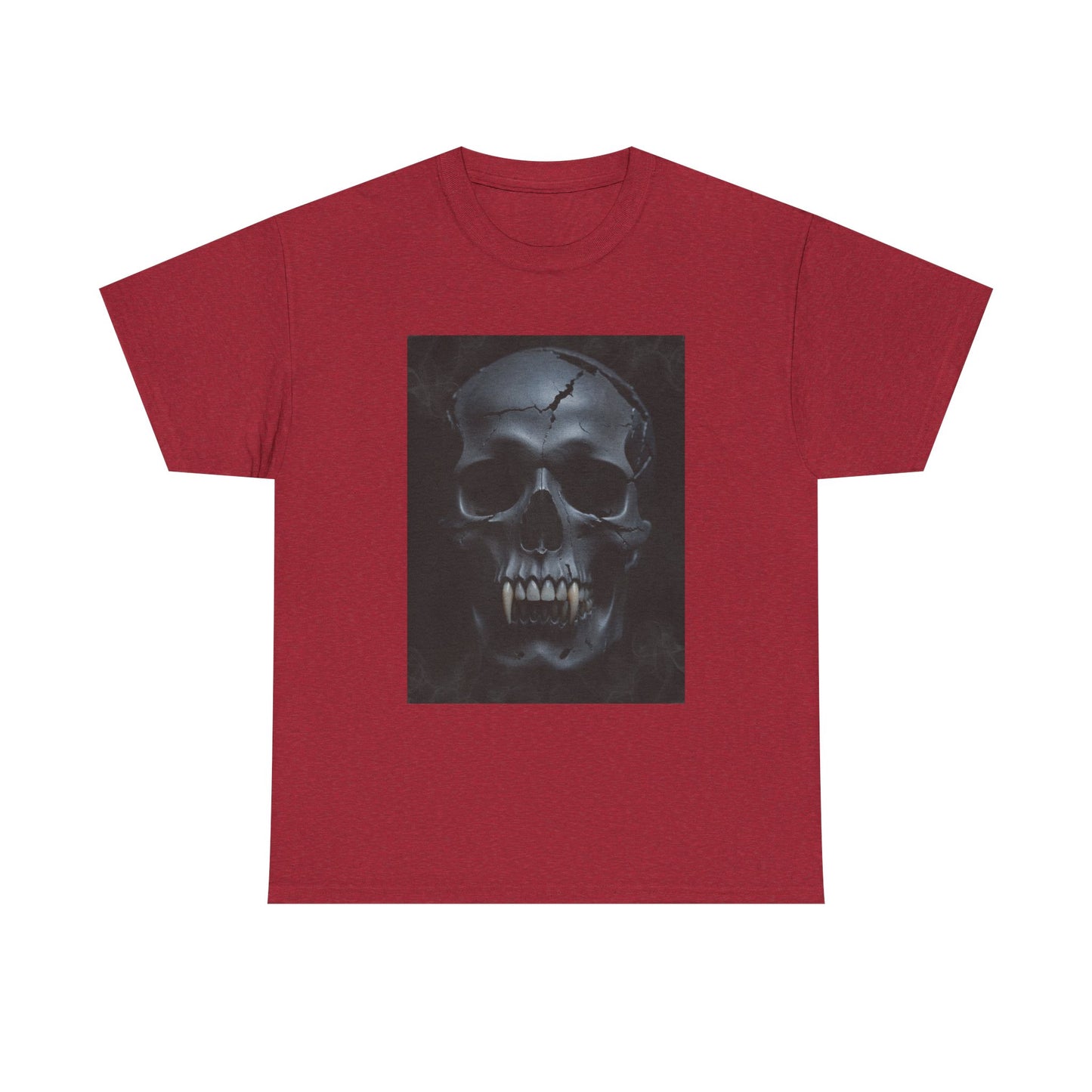 Vampire Skull Unisex Heavy Cotton Tee