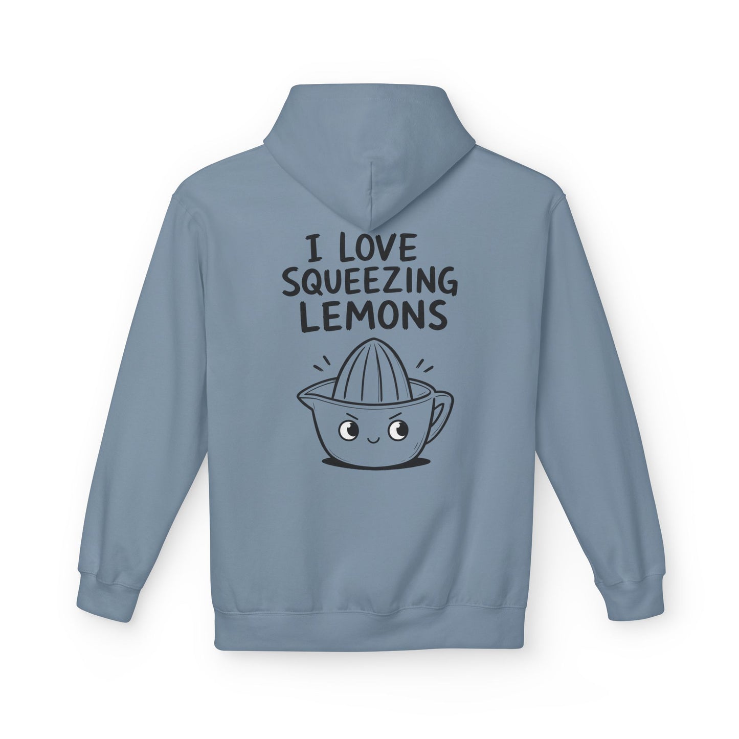 Softstyle Fleece Hoodie Unisex - I love squeezing lemons