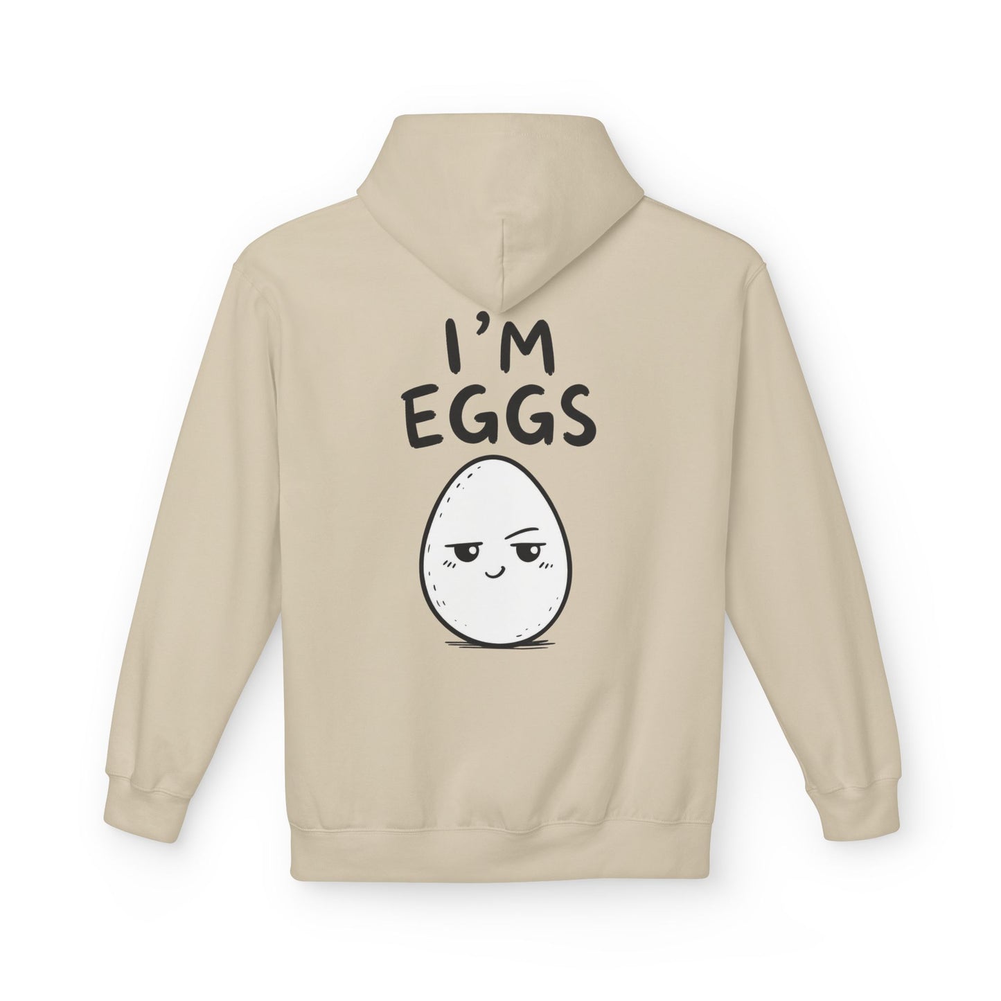 Softstyle Fleece Hoodie Unisex - I'm Eggs