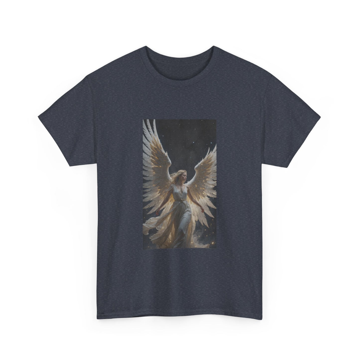 Angel number 3 Unisex Heavy Cotton Tee