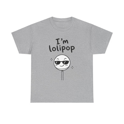 Cotton T-shirt Unisex - I'm lollipop