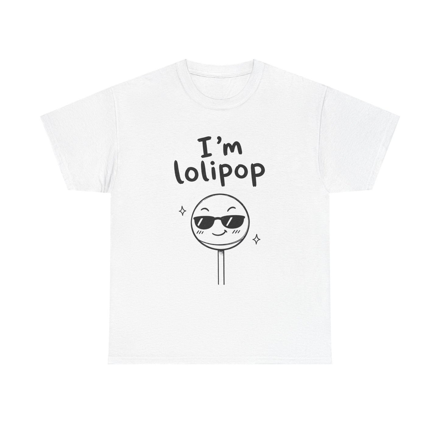 Cotton T-shirt Unisex - I'm lollipop