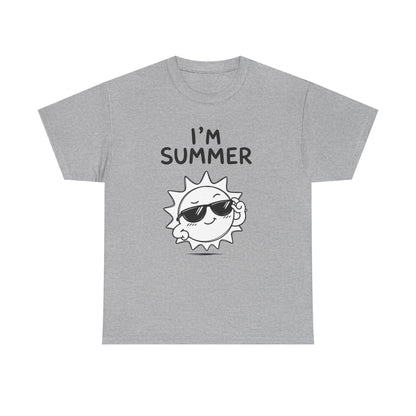 Cotton T-Shirt Unisex - I'm summer