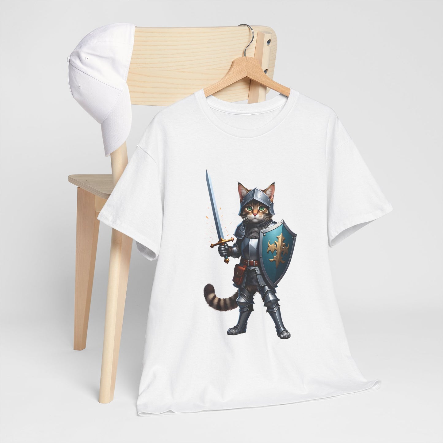 Unisex T-Shirt - Knight Cat