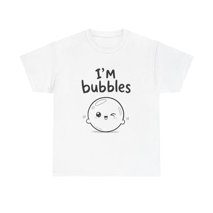 Baumwolle T-Shirt Unisex  - I'm bubbles