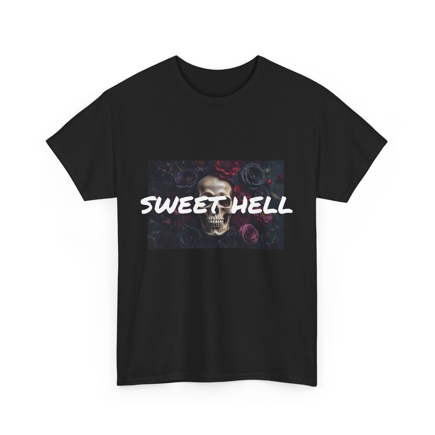 Sweet Hell Skull Unisex Heavy Cotton Tee
