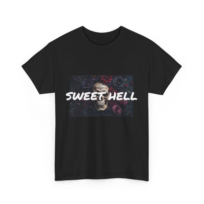 Sweet Hell Skull Unisex Heavy Cotton Tee