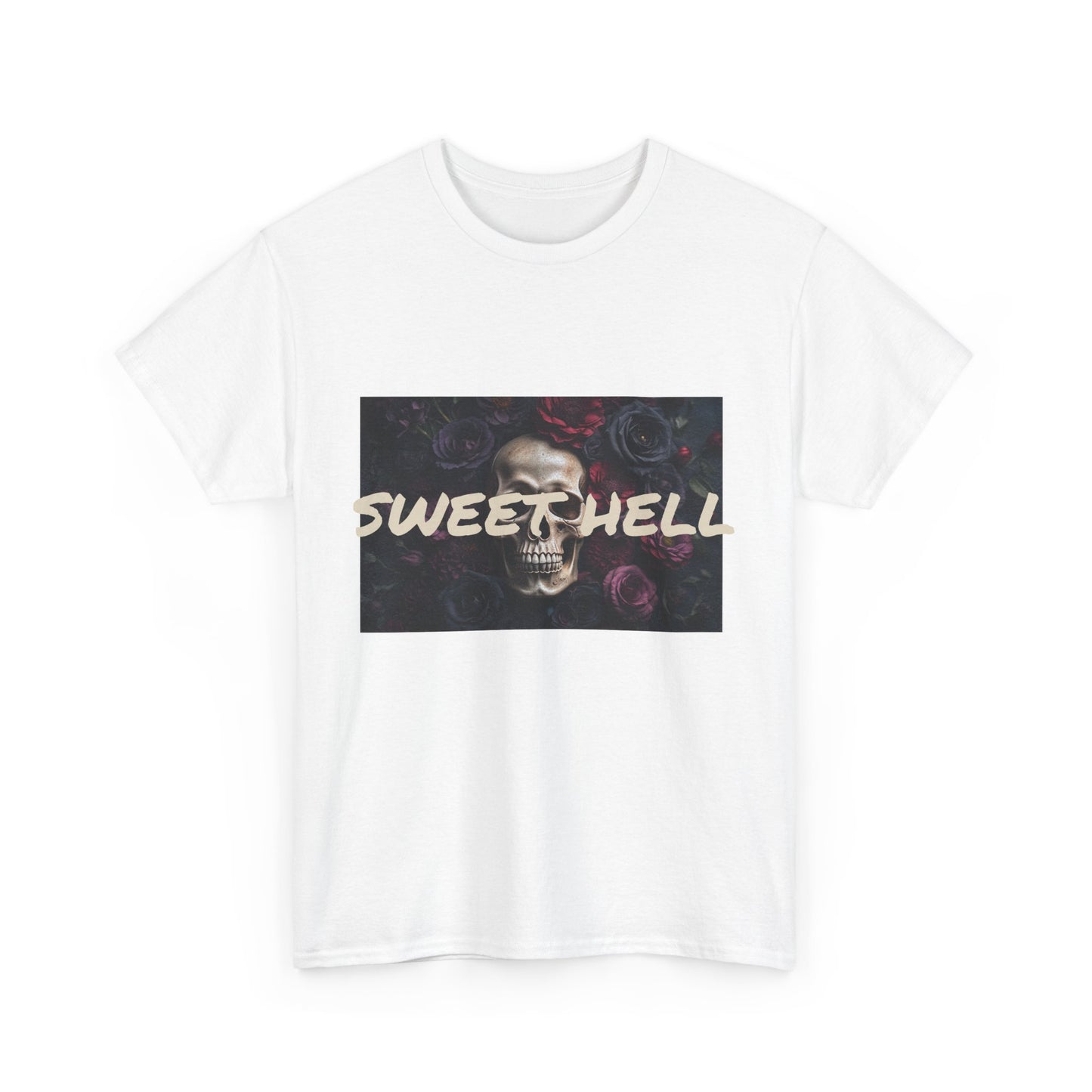 Sweet Hell Skull Unisex Heavy Cotton Tee