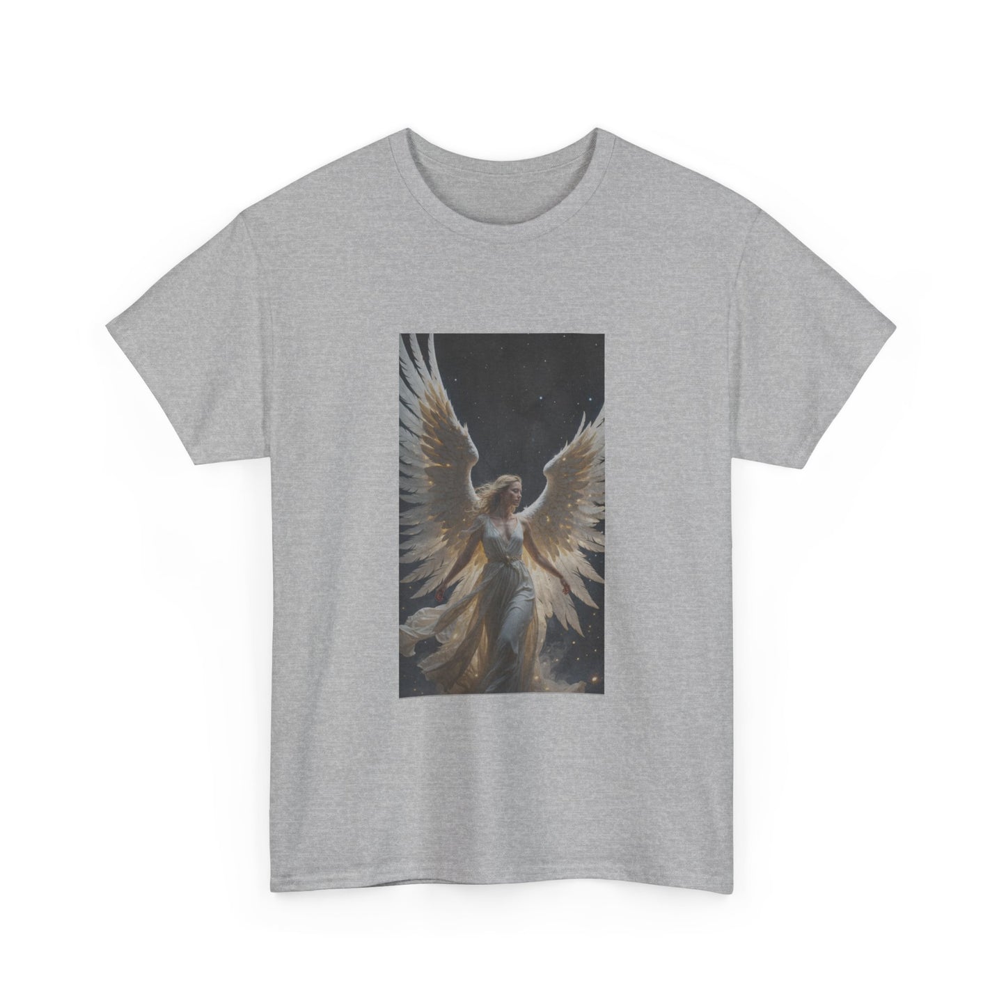 Angel number 3 Unisex Heavy Cotton Tee