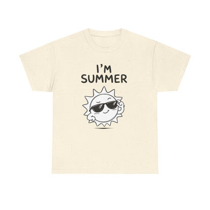 Cotton T-Shirt Unisex - I'm summer